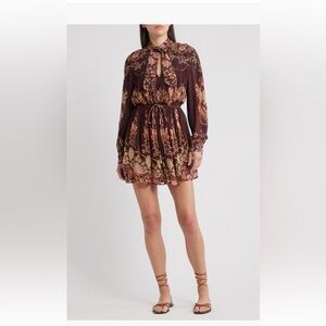 Farm Rio Bella floral mini Dress